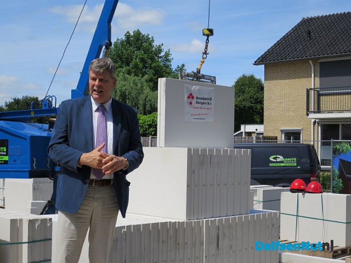 Bouw Kloostertuin Lemelerveld van start - Foto: Wim