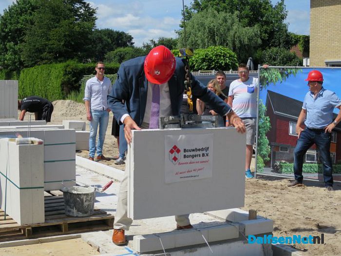 Bouw Kloostertuin Lemelerveld van start - Foto: Wim