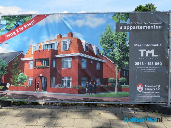 Bouw Kloostertuin Lemelerveld van start - Foto: Wim