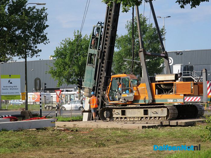 N35 Afalteringswerkzaamheden volop gestart - Foto: Wim