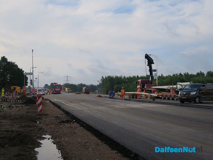 N35 Asfalteringswerkzaamheden vandaag afgerond - Foto: Wim