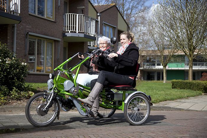 Komt u ook fietsen op de duofiets? - Foto: Eigen geleverde foto