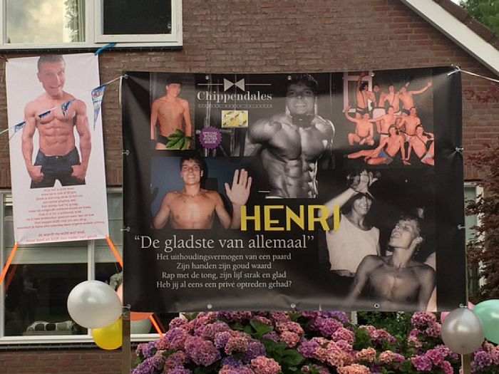Chippendale Henri 50 jaar - Foto: Eigen geleverde foto