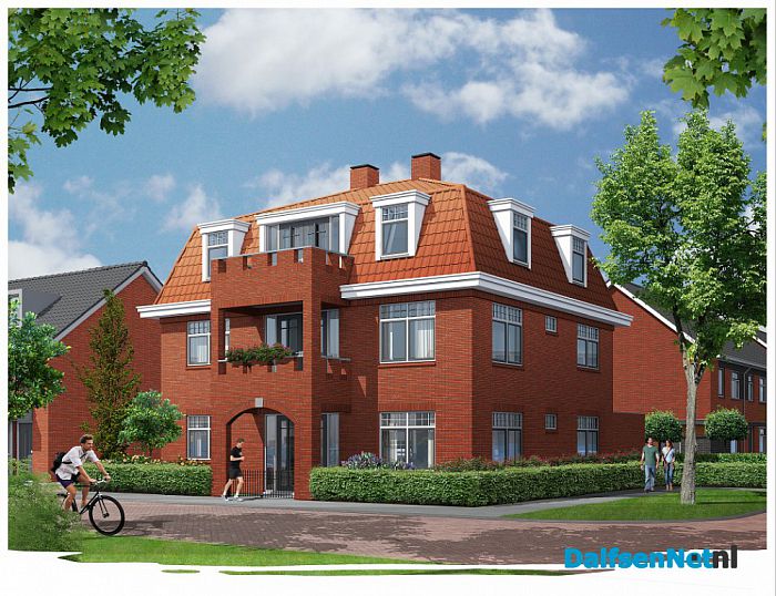 Maandag starthandeling nieuwbouw Kloostertuin - Foto: Ingezonden foto