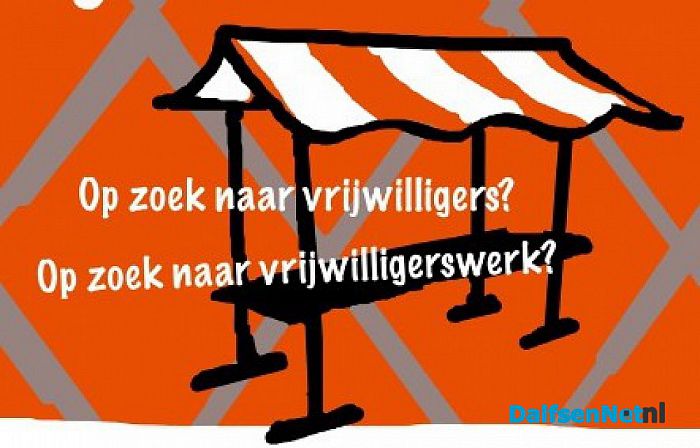 Vrijwilligersmarkt Dalfsen - Foto: Ingezonden foto