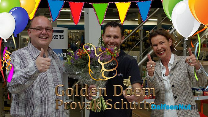 Provak Schutte wint Golden Doem dankzij gratis muurverf