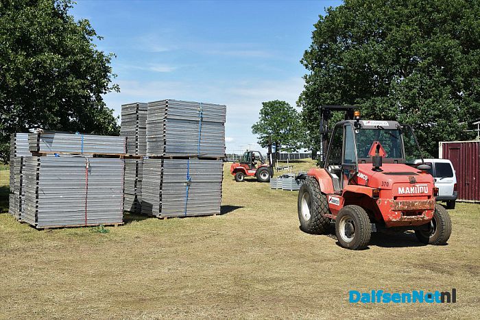 Opbouw Stone Rock Festival gaat als een speer - Foto: Johan Bokma
