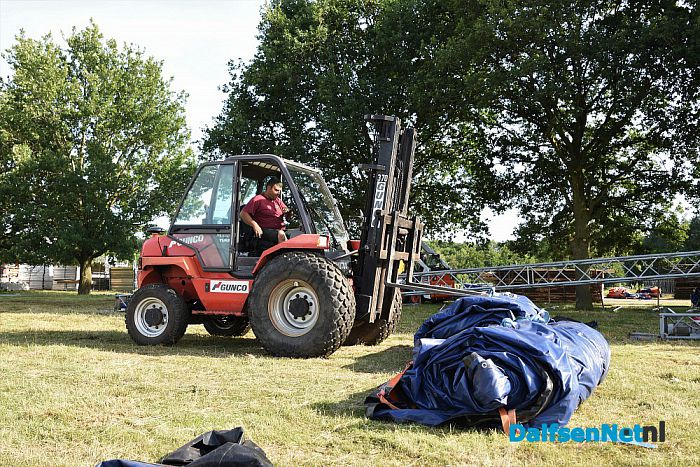 Opbouw Stone Rock Festival gaat als een speer - Foto: Johan Bokma