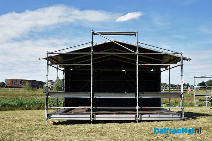 Opbouw Stone Rock Festival gaat als een speer - Foto: Johan Bokma