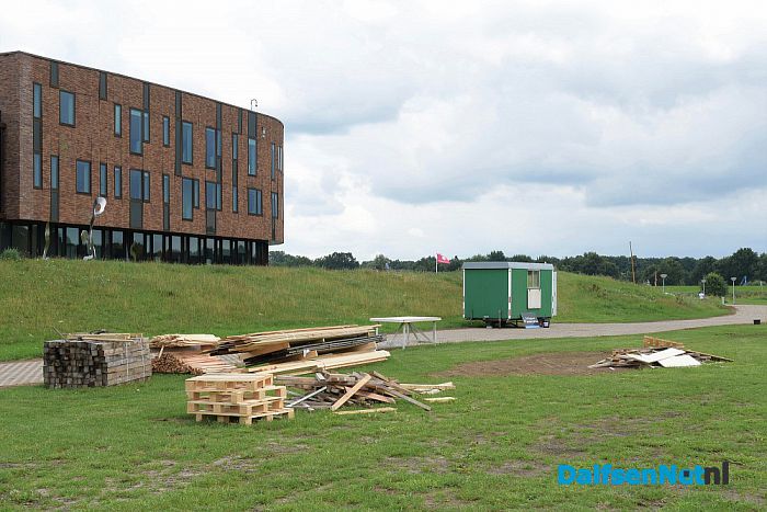Voorbereidingen Timmerweek Dalfsen gestart. - Foto: Johan Bokma