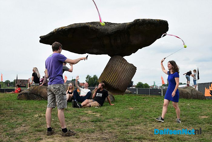 Stagediven tijdens zevende editie Stone Rock - Foto: Johan Bokma