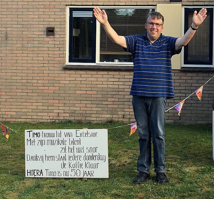 Timo 50 jaar - Foto: Eigen geleverde foto