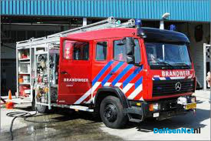 Brandweer Dalfsen ook bij blauwe bogen dag - Foto: Ingezonden foto