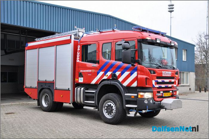 Brandweer Dalfsen ook bij blauwe bogen dag - Foto: Ingezonden foto