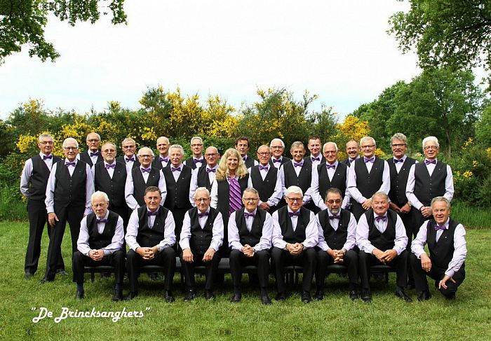 “De Brincksanghers” Havelte treden op in Dalfsen - Foto: Eigen geleverde foto