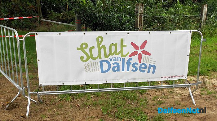 Ook vandaag nog drukte bij schatgraven