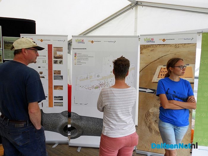 Ook vandaag nog drukte bij schatgraven