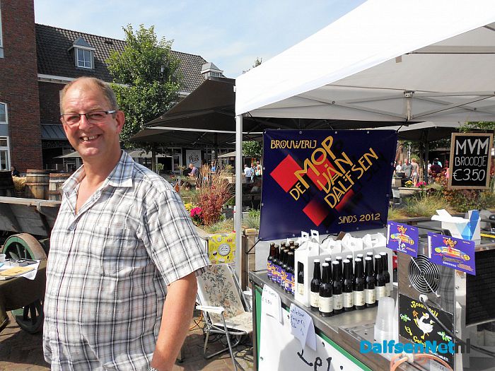 Ook Dalfser hobby bierbrouwer op Ommer bissing