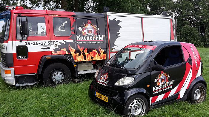 Kachel FM gaat als de brandweer