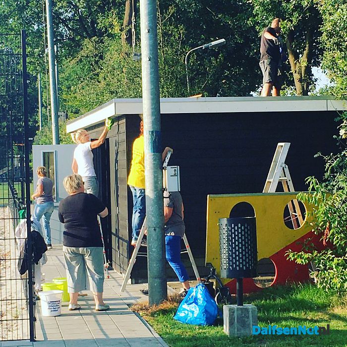 Sportpark Gerner spic en span na geslaagde klussendag
