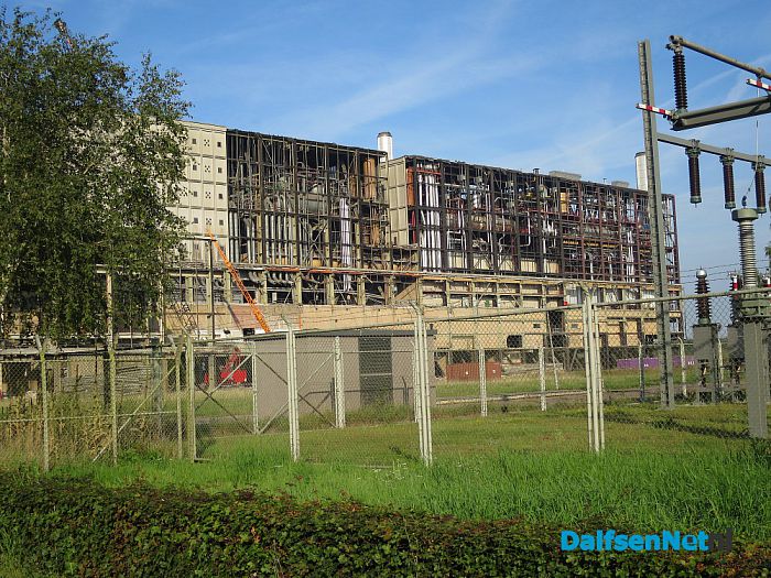 De centrale legt het loodje - Foto: Wim