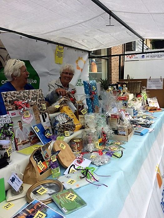 Fantastische braderie voor de Zonnebloem - Foto: Eigen geleverde foto
