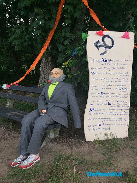 Oude man in Hessum - Foto: Ingezonden foto