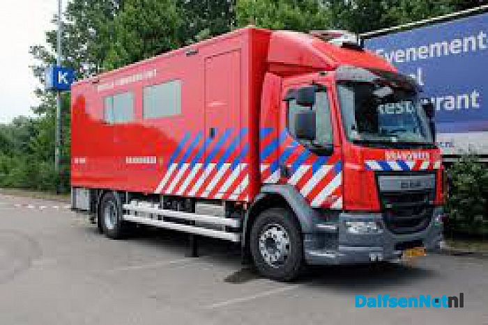 Brandweer Dalfsen ook bij blauwe bogen dag - Foto: Ingezonden foto
