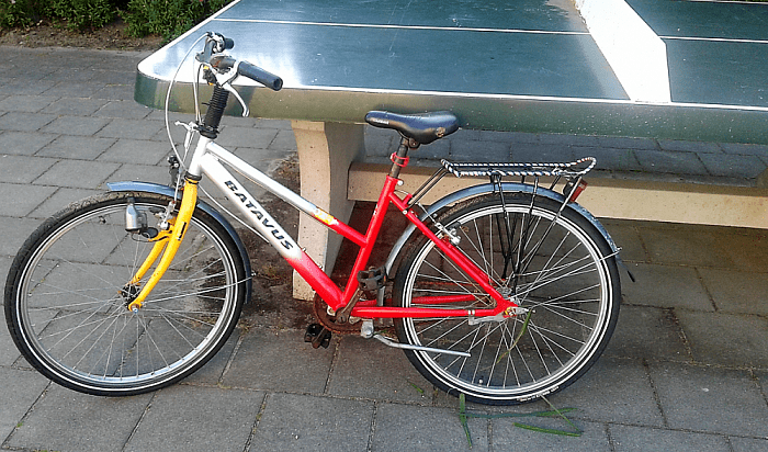 Wie is kinderfiets kwijt? - Foto: Eigen geleverde foto