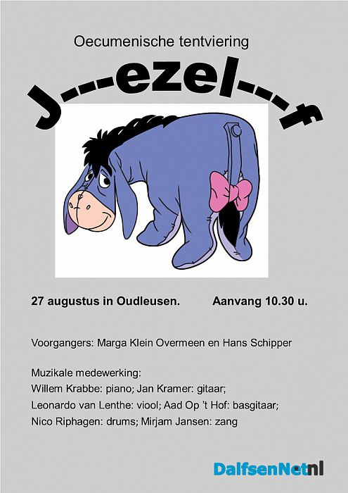 Tentdienst Oudleusen: Ezels - Foto: Ingezonden foto