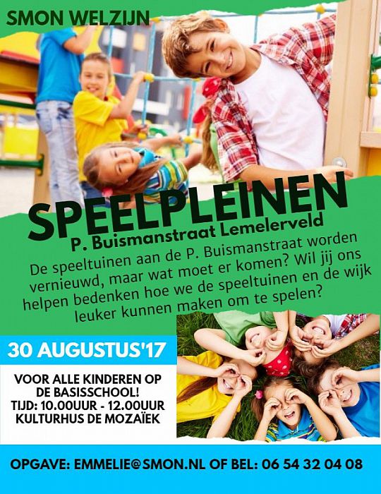 Informatiebijeenkomst speeltuinen Lemelerveld - Foto: Gemeente Dalfsen