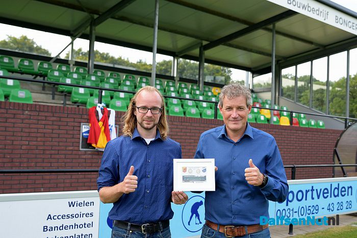 Feestelijke opening nieuwe tribune Sportpark Gerner - Foto: Johan Bokma