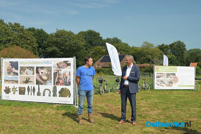 Fragmenten en sporen vertellen het verhaal van duizenden jaren geschiedenis - Foto: Johan Bokma