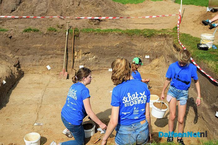 Fragmenten en sporen vertellen het verhaal van duizenden jaren geschiedenis - Foto: Johan Bokma