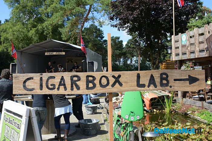 Delta Calluna vierde een cigar box feestje waar de rook vanaf krulde! - Foto: Johan Bokma