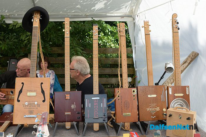 Delta Calluna vierde een cigar box feestje waar de rook vanaf krulde! - Foto: Johan Bokma