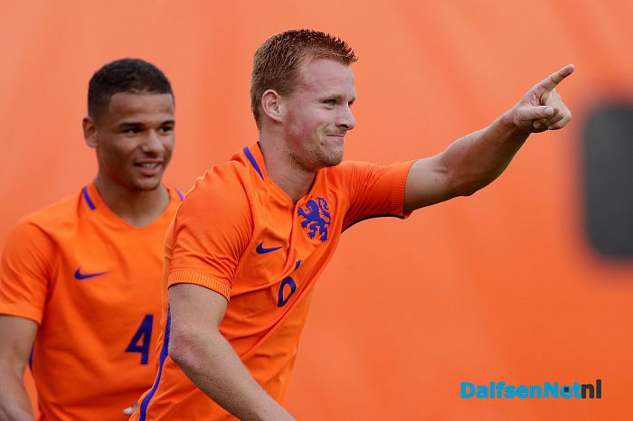 Oranje Onder 20 traint bij SV Dalfsen