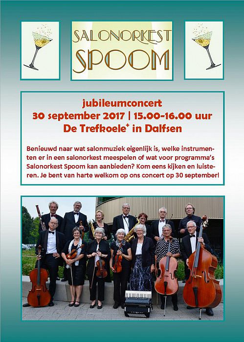 Jubileumconcert Salonorkest Spoom in de Trefkoele+ - Foto: Eigen geleverde foto