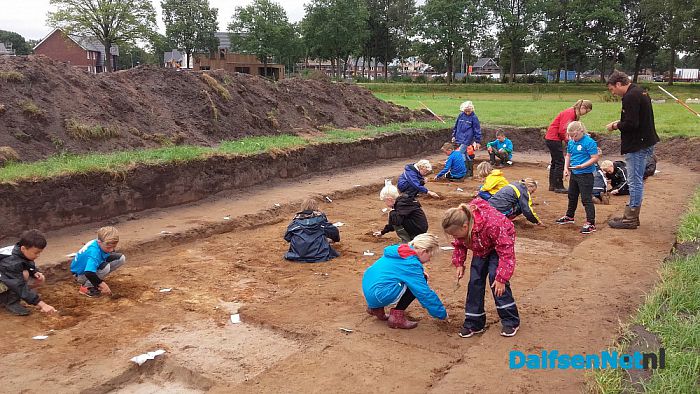 CBS De Spiegel op zoek naar de Schat van Dalfsen - Foto: Ingezonden foto