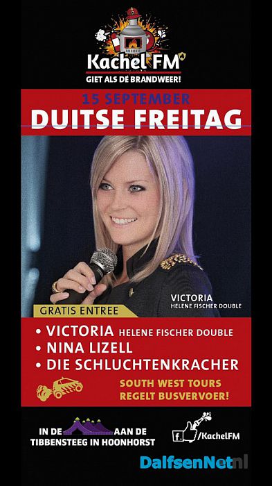 Duitse Freitag bij de Kachel FM - Foto: Johan Bokma