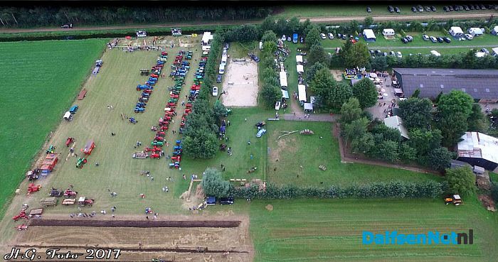 Oogstdag Oudleusen weer een succes. - Foto: H.G. Foto