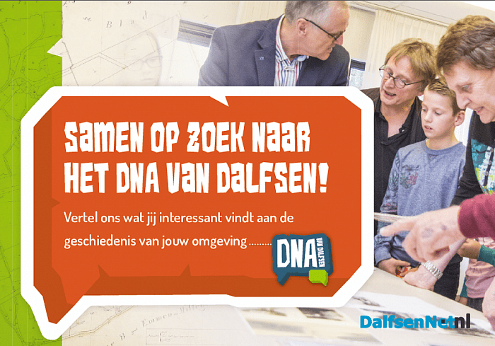 Uw DNA, controleer huis aan huis folders