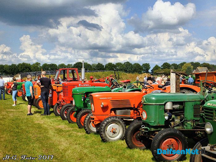 Oogstdag Oudleusen weer een succes. - Foto: H.G. Foto