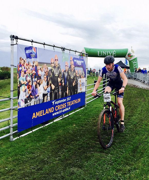 Dalfsenaar Ruben Slot heerst op Ameland - Foto: Eigen geleverde foto