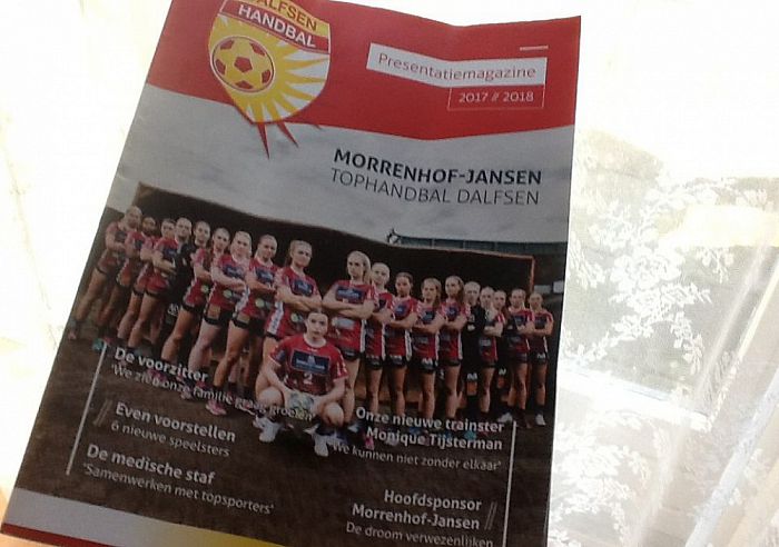 43 Pagina’s tellend visitekaartje tophandbal Dalfsen