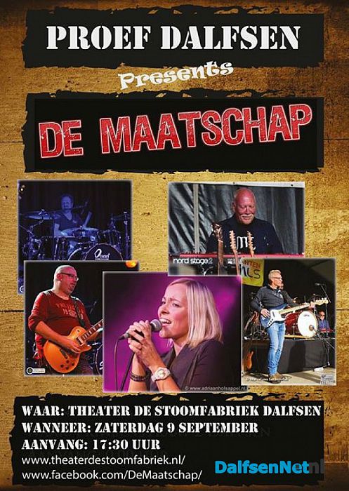 “De Maatschap” primeur in De Stoomfabriek - Foto: Ingezonden foto
