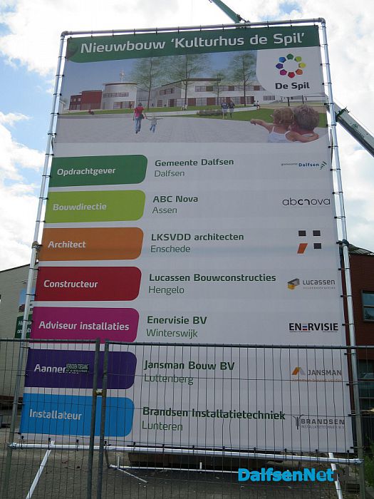 Officiële start van bouw De Spil - Foto: Wim
