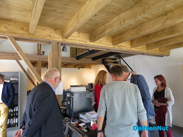 Bedrijfsbezoek college aan Hiawatha Actief - Foto: Wim