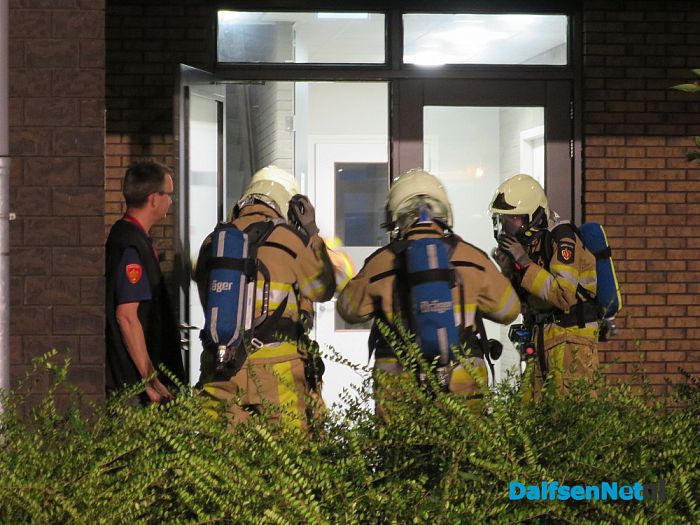 “Grote brand” bij de Potstal in Hoonhorst - Foto: Wim