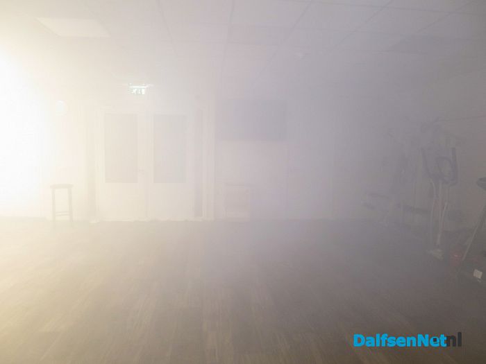 “Grote brand” bij de Potstal in Hoonhorst - Foto: Wim